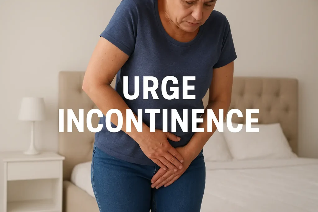 how to manage urge incontinence Hungerford symptoms