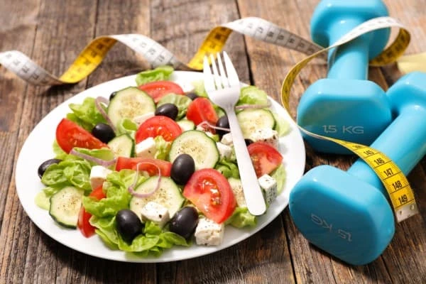 Example of good diet and exercise Hungerford