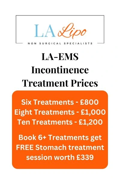 LA-EMS Incontinence Treatment Prices Hungerford