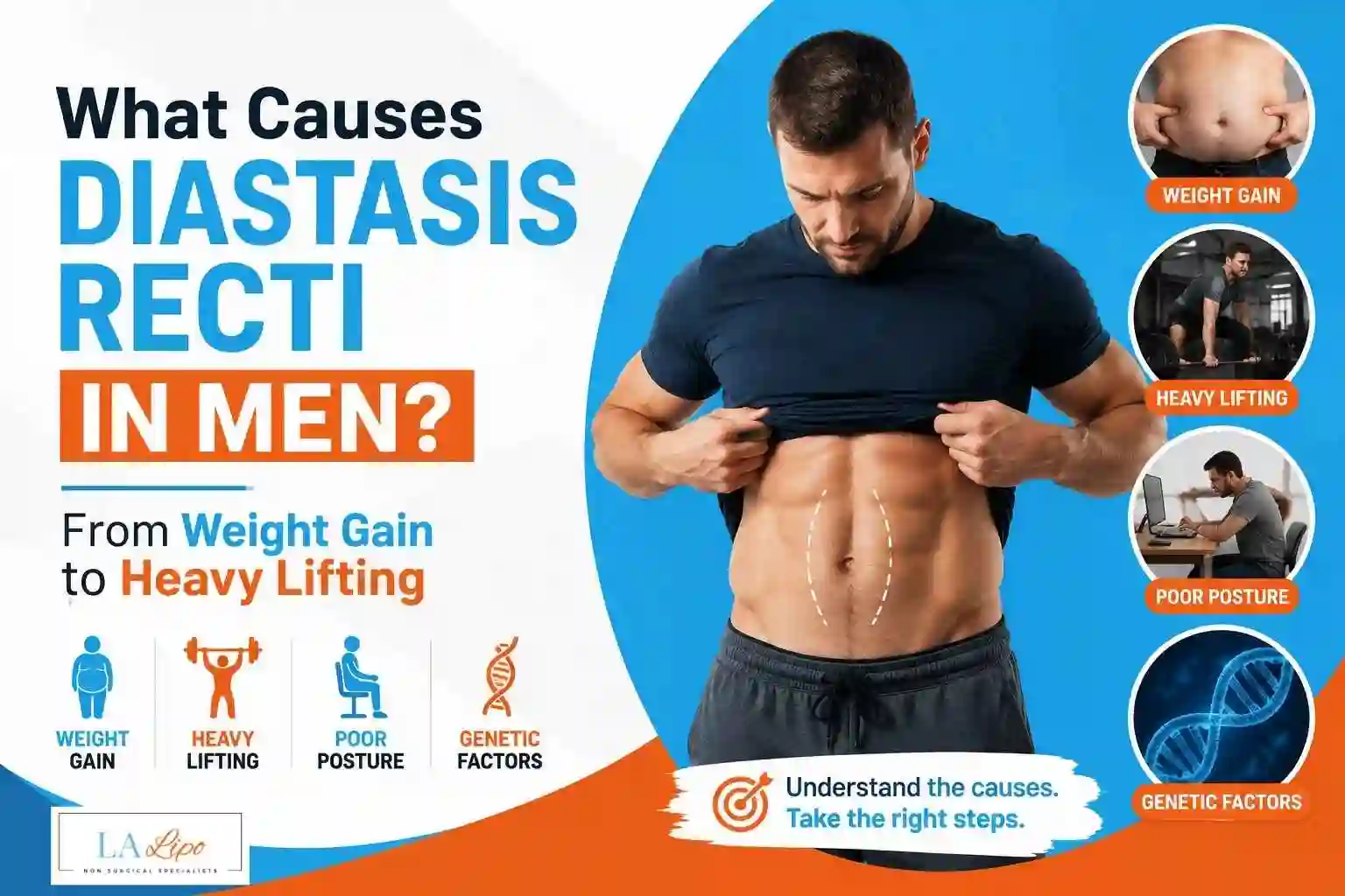 What Causes Diastasis Recti in Men? From Weight Gain to Heavy Lifting Hungerford
